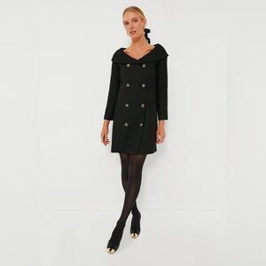 Tuckernuck Black Tweed Blanche Dress
